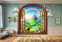 Fototapete Fenster Kinder Fototapete Fenster Kinder