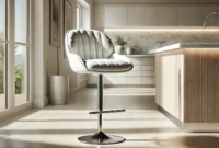 Barhocker Weiss Kunstleder Barhocker Weiss Kunstleder