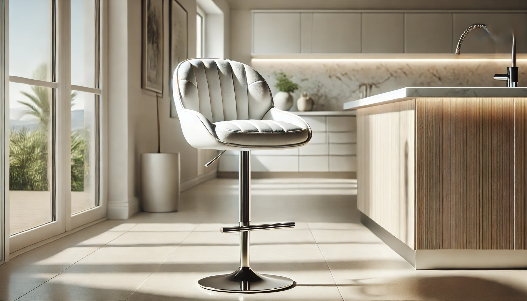 Barhocker Weiss Kunstleder Barhocker Weiss Kunstleder