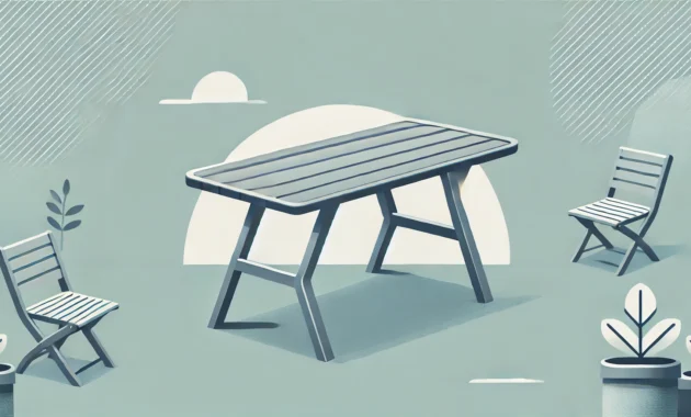 Gartentisch Aluminium