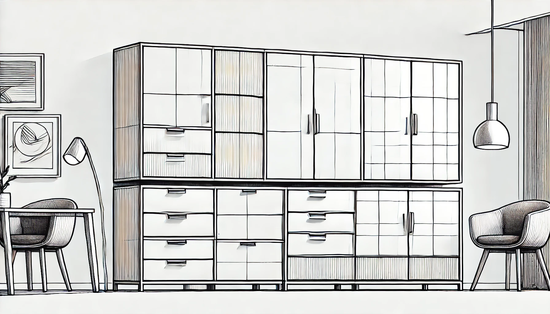 Highboard Weiss Hochglanz Gunstig