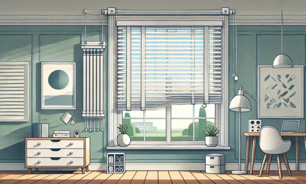 Jalousien für innen ohne Bohren